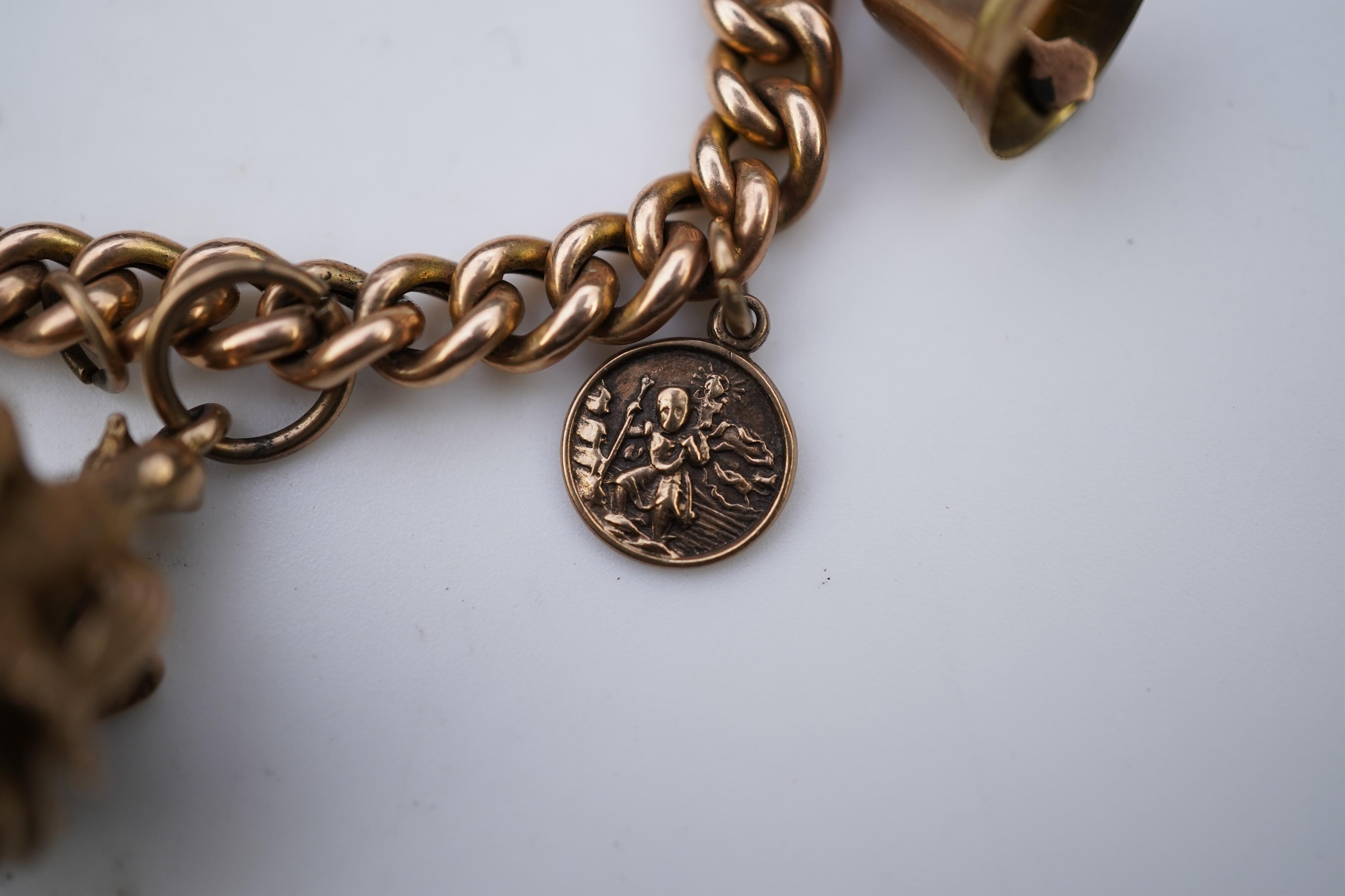 A charm bracelet